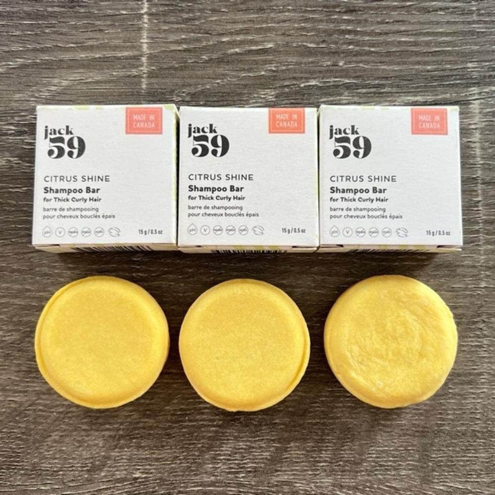 Jack 59 Citrus Shine Shampoo Bar 45g
